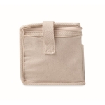 Sac isotherme en coton avec capacité de 3 L, 280 g/m2 Small Cotton couleur beige septième vue
