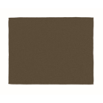 Couverture en laine RPET avec carte pour votre logo 280 g/m² Nap RPET couleur taupe quatrième vue