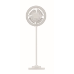 Ventilateur de bureau publicitaire avec chargeur sans fil Wind couleur blanc septième vue