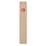 Ensemble de 4 fluo dans une boîte personnalisable avec logo Fluor couleur multicolore deuxième vue