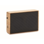 Enceinte sans fil en bambou 5.0 avec chargeur solaire Solar Bamboo couleur bois neuvième vue