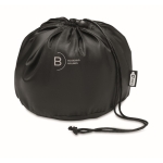 Oreiller de voyage en mousse avec pochette client Travel Foam couleur gris deuxième vue principale