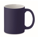 Tasse personnalisée pas chère de couleur mate de 300 ml classic Matt couleur bleu ultramarine