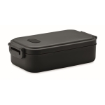 Lunch box de 800 ml hermétique avec fermetures latérales EasyLunch couleur noir