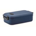 Lunch box de 800 ml hermétique avec fermetures latérales EasyLunch couleur bleu