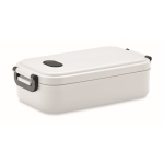 Lunch box de 800 ml hermétique avec fermetures latérales EasyLunch couleur blanc