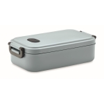 Lunch box de 800 ml hermétique avec fermetures latérales EasyLunch couleur gris