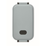 Lunch box de 800 ml hermétique avec fermetures latérales EasyLunch couleur gris deuxième vue