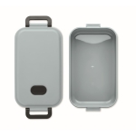 Lunch box de 800 ml hermétique avec fermetures latérales EasyLunch couleur gris sixième vue