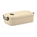 Lunch box de 800 ml hermétique avec fermetures latérales EasyLunch couleur beige