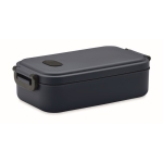 Lunch box de 800 ml hermétique avec fermetures latérales EasyLunch couleur bleu ultramarine