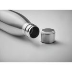 Bouteille en acier avec rappel d'hydratation 500 ml Inox Reminder couleur argenté mat quatrième vue photographique