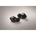 Écouteurs intra-auriculaire sans fil promotionnel avec étui Small couleur noir cinquième vue photographique