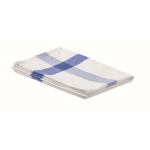 Torchons de cuisine recyclés avec lignes 180g/m2 Torchon Cuisine Kitch couleur bleu