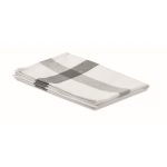 Torchons de cuisine recyclés avec lignes 180g/m2 Torchon Cuisine Kitch couleur gris