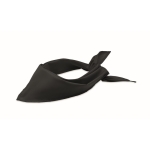 Bandana promotionnel en forme triangulaire d'une seule couleur Bandido couleur noir
