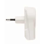 Prise Skross Chargeur européen avec 2 ports USB CHARGER couleur blanc cinquième vue