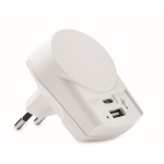 Chargeur rapide pour USB Skross USB CHARGER A/C couleur blanc