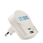 Chargeur rapide pour USB Skross USB CHARGER A/C vue avec zone d'impression