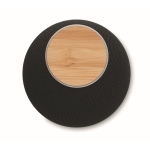 Enceinte sans fil 5.0 sophistiquée avec chargeur MultiFunction couleur noir sixième vue