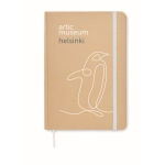 Blocs-notes personnalisable recyclé A5 pages carreaux Everwrite couleur blanc vue principale