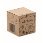 Graines de fleurs sauvages avec boîte Kit Graines Wild Flower couleur beige deuxième vue