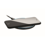 Chargeur sans fil élégant et personnalisable couleur noir deuxième vue