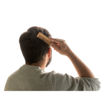 Peigne en bambou naturel avec étui en papier kraft recyclé inclus couleur naturel troisième vue