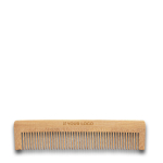 Peigne en bambou naturel avec étui en papier kraft recyclé inclus avec zone d'impression