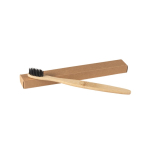 Brosse à dents en bambou avec boîtier en kraft Naturbrush couleur noir avec boîte