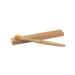 Brosse à dents en bambou avec boîtier en kraft Naturbrush couleur naturel image avec logo