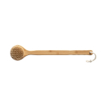 Brosse de douche personnalisée en bambou avec cordelette Shower couleur naturel première vue