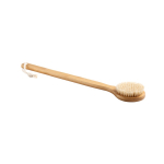 Brosse de douche personnalisée en bambou avec cordelette Shower couleur naturel