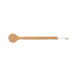 Brosse de douche personnalisée en bambou avec cordelette Shower deuxième vue