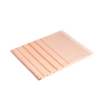 Serviette polyvalente fabriquée en Europe en coton résistant 260 g/m² couleur orange