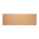 Tapis de fitness en liège personnalisé avec votre logo Yoga Cork couleur naturel première vue
