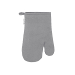 Gant de cuisine publicitaire 100% coton recyclé avec logo Cake couleur gris deuxième vue