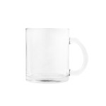 Tasse en verre brillant pour sublimation de 350ml Cristal Sublim couleur transparent première vue