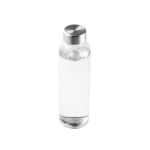 Bouteille en verre transparent avec bouchon à pression couleur transparent troisième vue