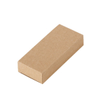 Hub USB 2.0 avec port de type C en bambou et câble avec logo Bamboo dans boîte