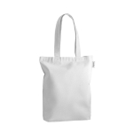 Sac avec coton recyclé, plusieurs coloris disponibles 220 g/m² couleur blanc