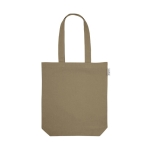 Sac avec coton recyclé, plusieurs coloris disponibles 220 g/m² couleur vert foncé première vue