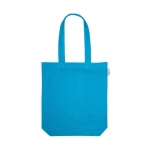 Sac avec coton recyclé, plusieurs coloris disponibles 220 g/m² couleur bleu ciel première vue