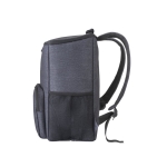 Sac isotherme en nylon avec intérieur imperméable et bretelles 15L couleur bleu quatrième vue