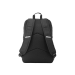 Sac à dos pour PC 15,6'' en RPET avec éléments réfléchissants couleur noir deuxième vue