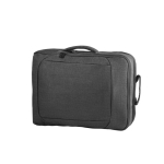 Sac à dos pour PC 15,6” en polyester 600D avec 2 modes de transport couleur gris foncé cinquième vue