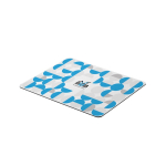 Tapis de souris d'ordinateur avec votre image en couleur Sublim couleur blanc image avec logo