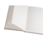 Cahier A5 rigide A5 pages rayées Rigide Elefant couleur naturel quatrième vue