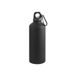 Gourde en aluminium mate avec mousqueton 540 ml Matt Cruiser couleur noir