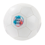 Ballon de football promotionnel personnalisé avec logo Fútbol Score couleur blanc image avec logo